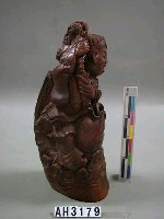 藏品(竹雕騎魚童子)的圖片